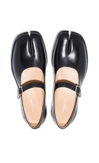 Maison Margiela Tabi leather Mary Jane pumps