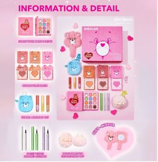 care bears x sheglam