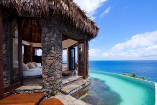 A house near the sea