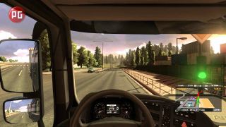 Руль и Euro truck simulator