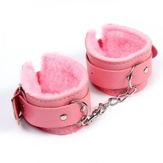 Pink handcuffs
