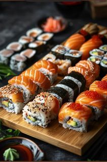 Rolls/sushi❤️❤️