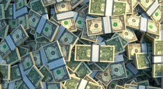 a lot of money