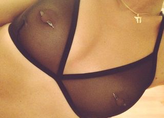 nipple piercing