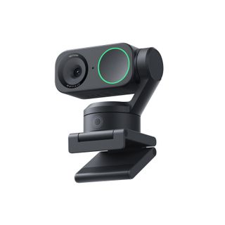 Insta360 Link 2 Tripod Bundle - PTZ 4K Webcam for PC/Mac, 1/2" Sensor, AI Tracking, HDR, AI Noise-Canceling Mic, Gesture Control for Streaming