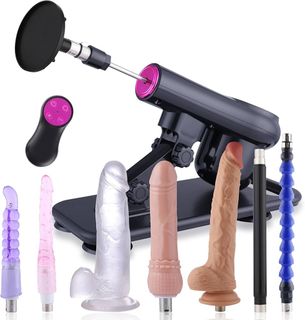fuck machine and toys