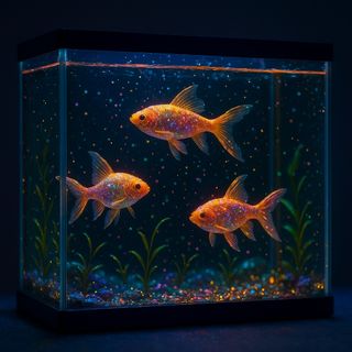 Manifesting an aquarium full of happy fish and peaceful vibes