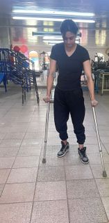 With your help I will be able to walk again. You support me?