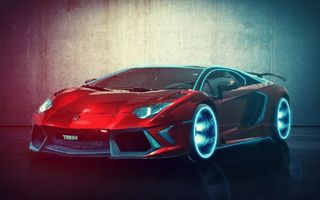 Red car