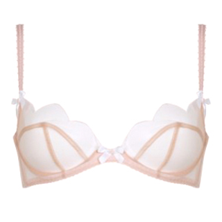 Agent Provocateur Lorna Bra Nude And White
