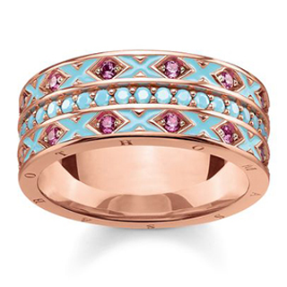 THOMAS SABO GLAM & SOUL  RING ASIAN ORNAMENTS