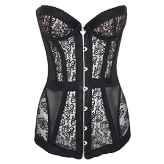 Agent Provocateur Mercy Corset Black